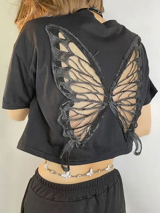 Butterfly Crop Top