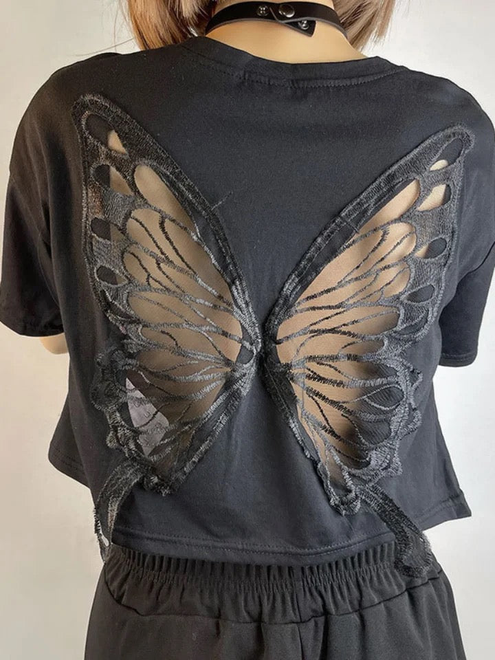 Butterfly Crop Top