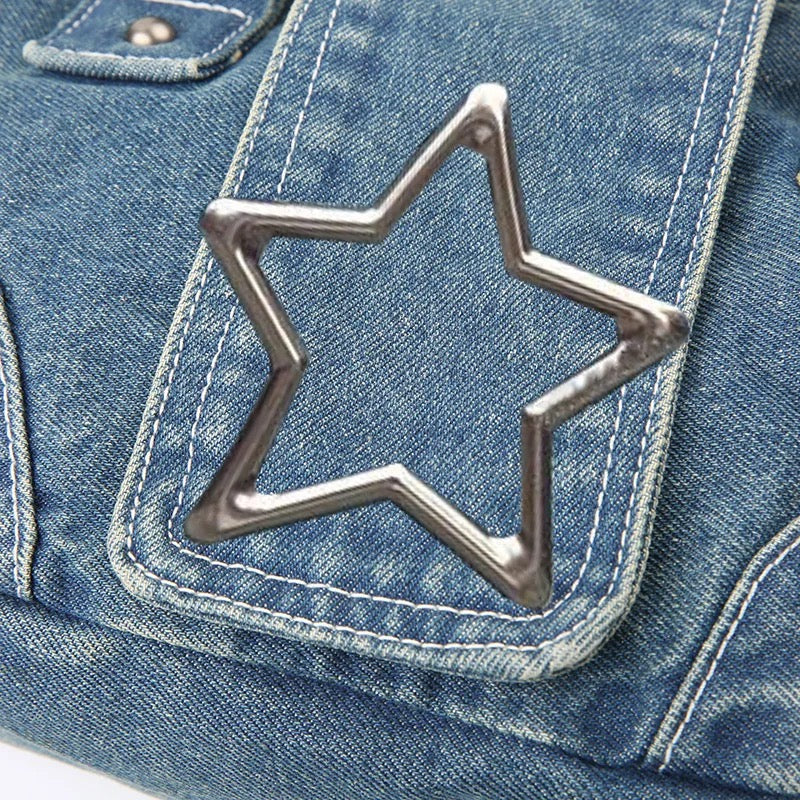 Denim Star Bag