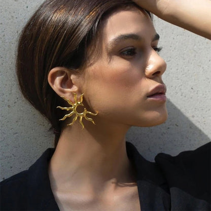 Sun Stud Earrings