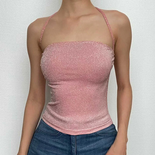 Sparkly Pink Top