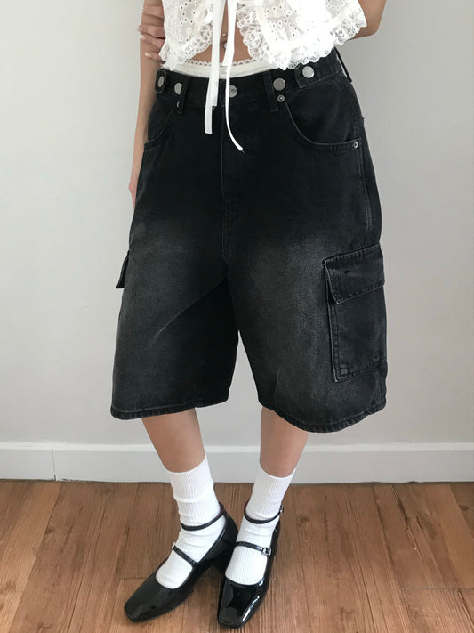 Onyx Cargo Jorts