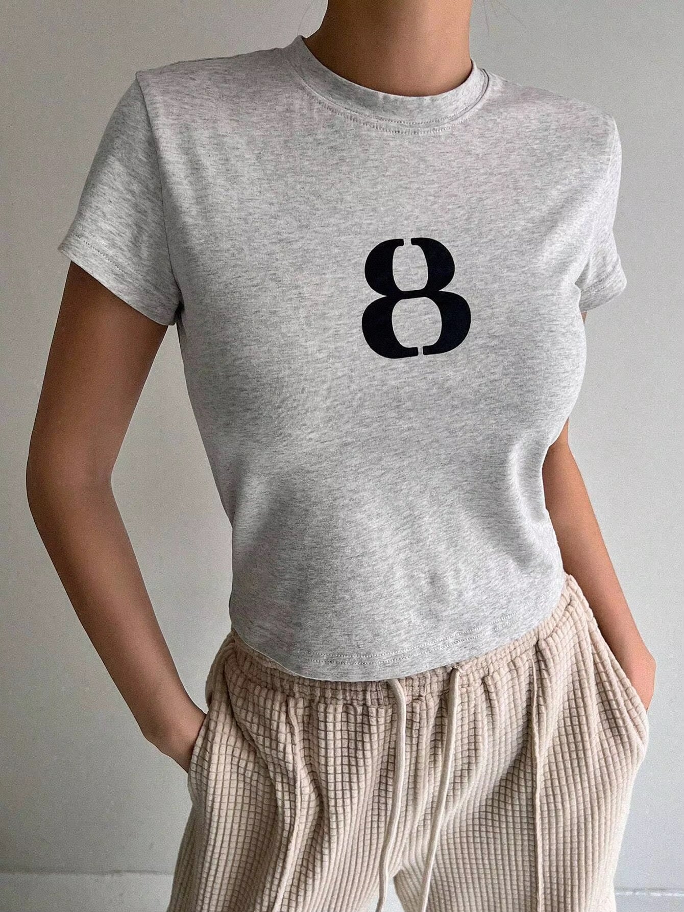 Number Baby Tee