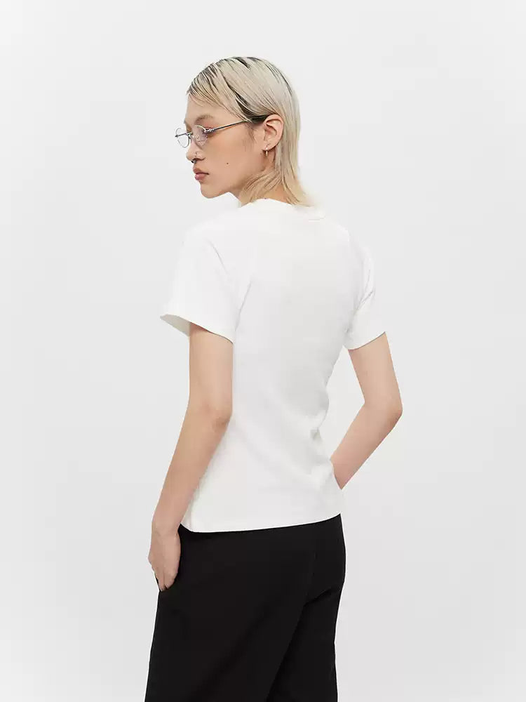 Cinched Crew Tee