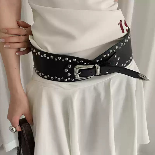 Western Style Studded Belt