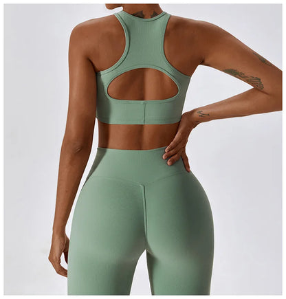 Shockproof Push Up Crop Top