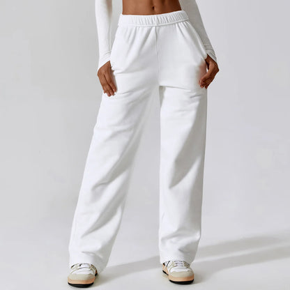 Plush Straight Leg Joggers