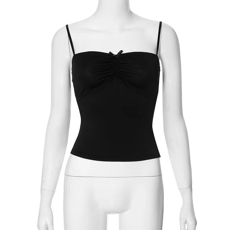 Ruched Bow Cami Top