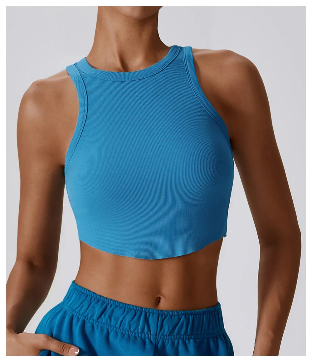 Cropped Gym Vest