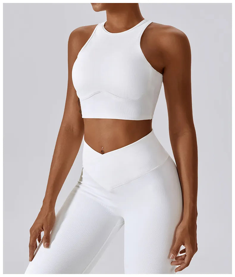 Shockproof Push Up Crop Top