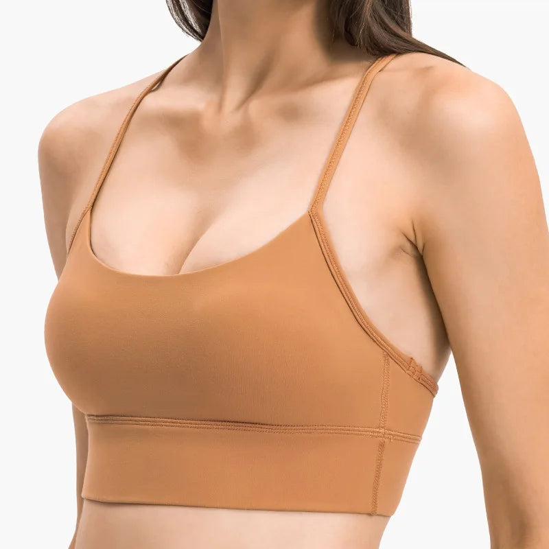 T-shape Seamless Sports Bra