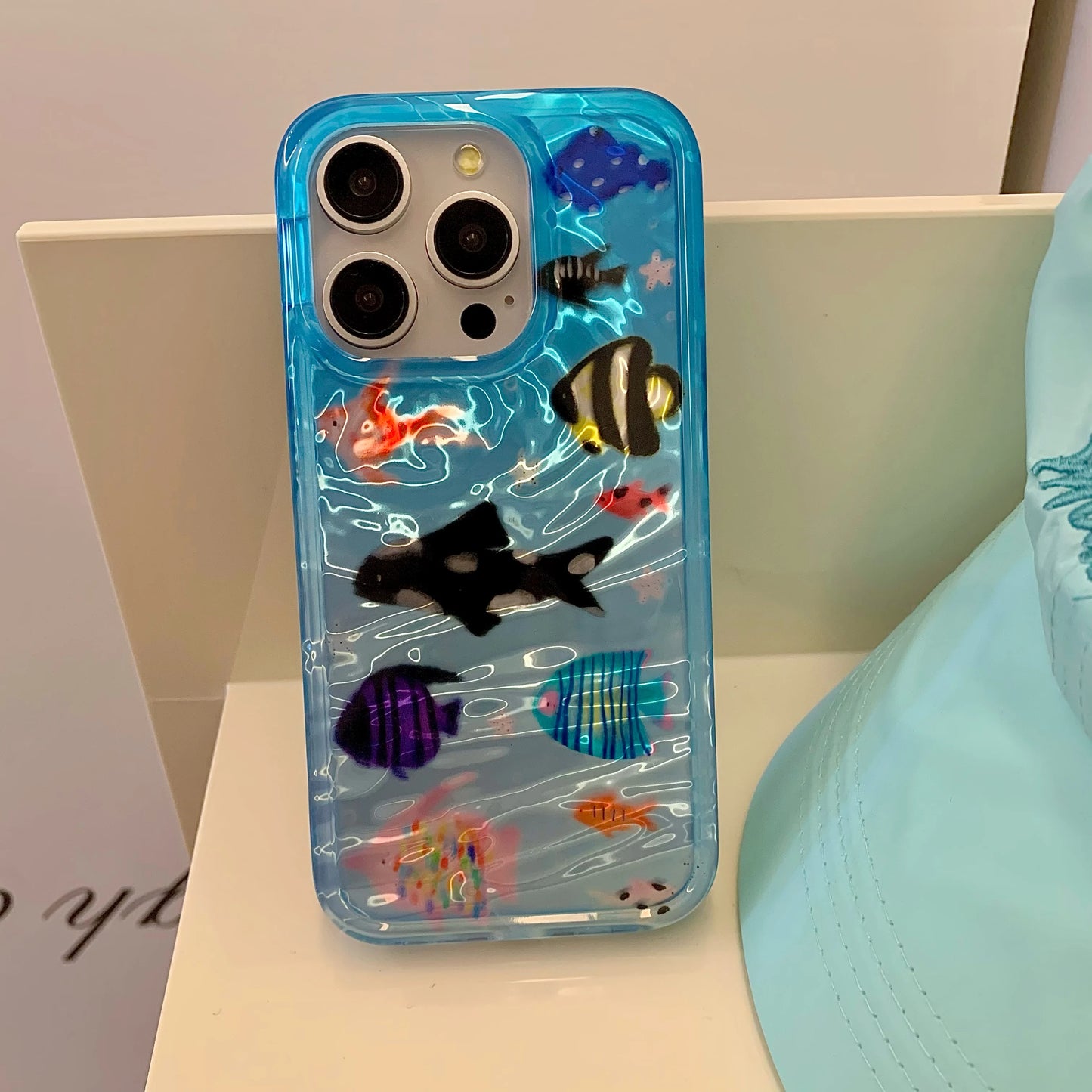 Aquamarine iPhone Case