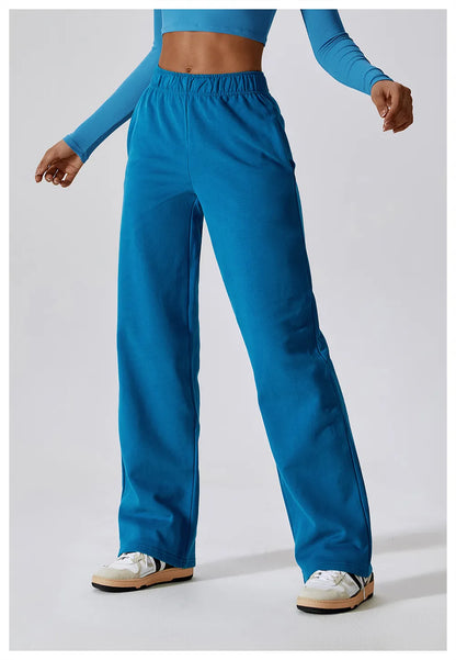 Plush Straight Leg Joggers