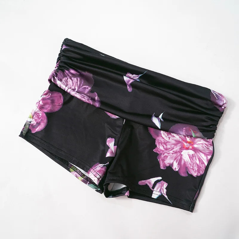 Shorts Two Piece Floral Print Set