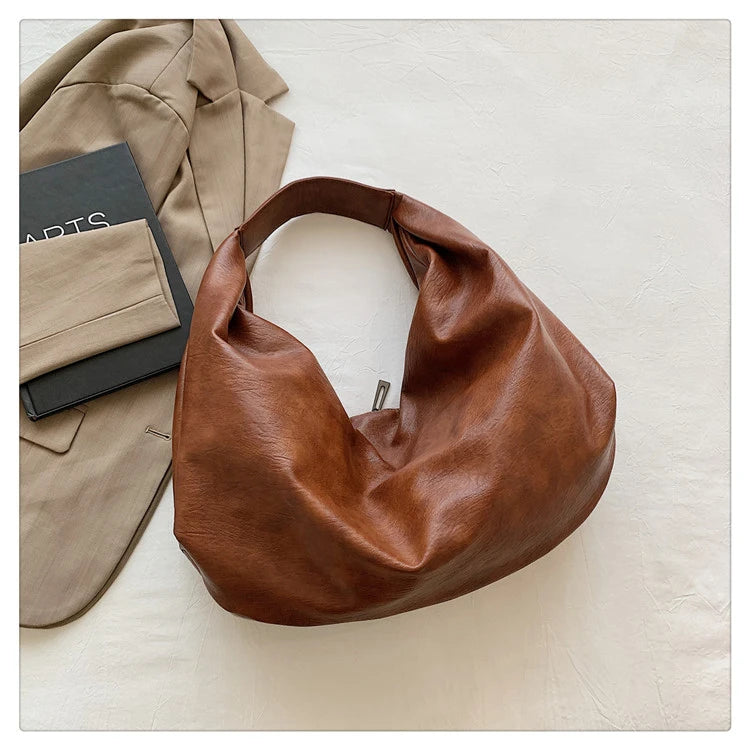 Large Hobo Slouchy Shoulder Bag