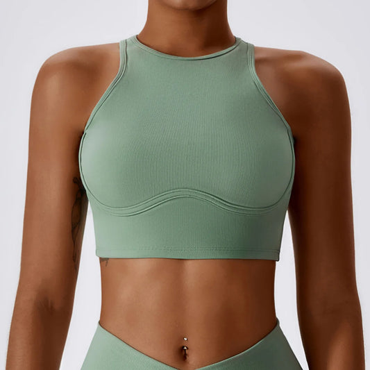 Shockproof Push Up Crop Top