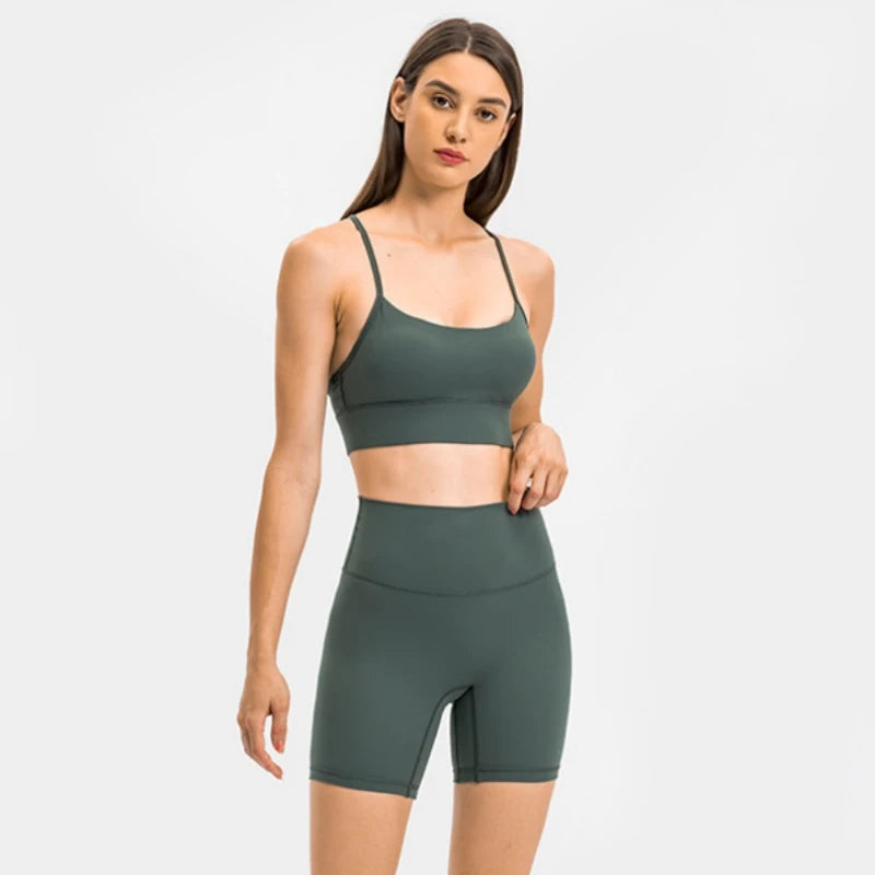 T-shape Seamless Sports Bra