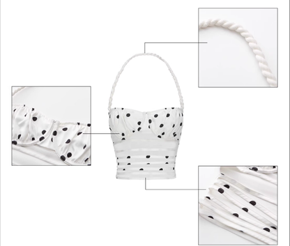 NOLA Polka Dot Twist Detail Matching Set