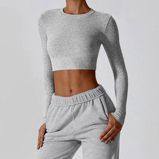 Everyday Long Sleeve Crop Top