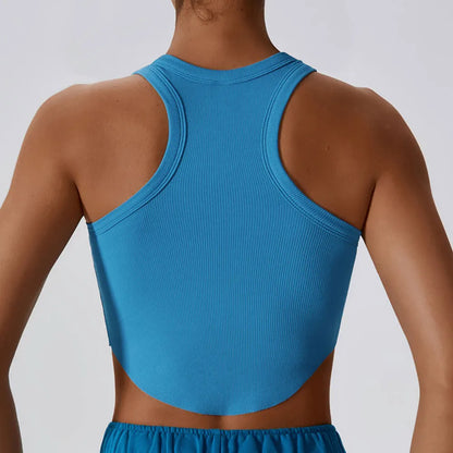 Cropped Gym Vest