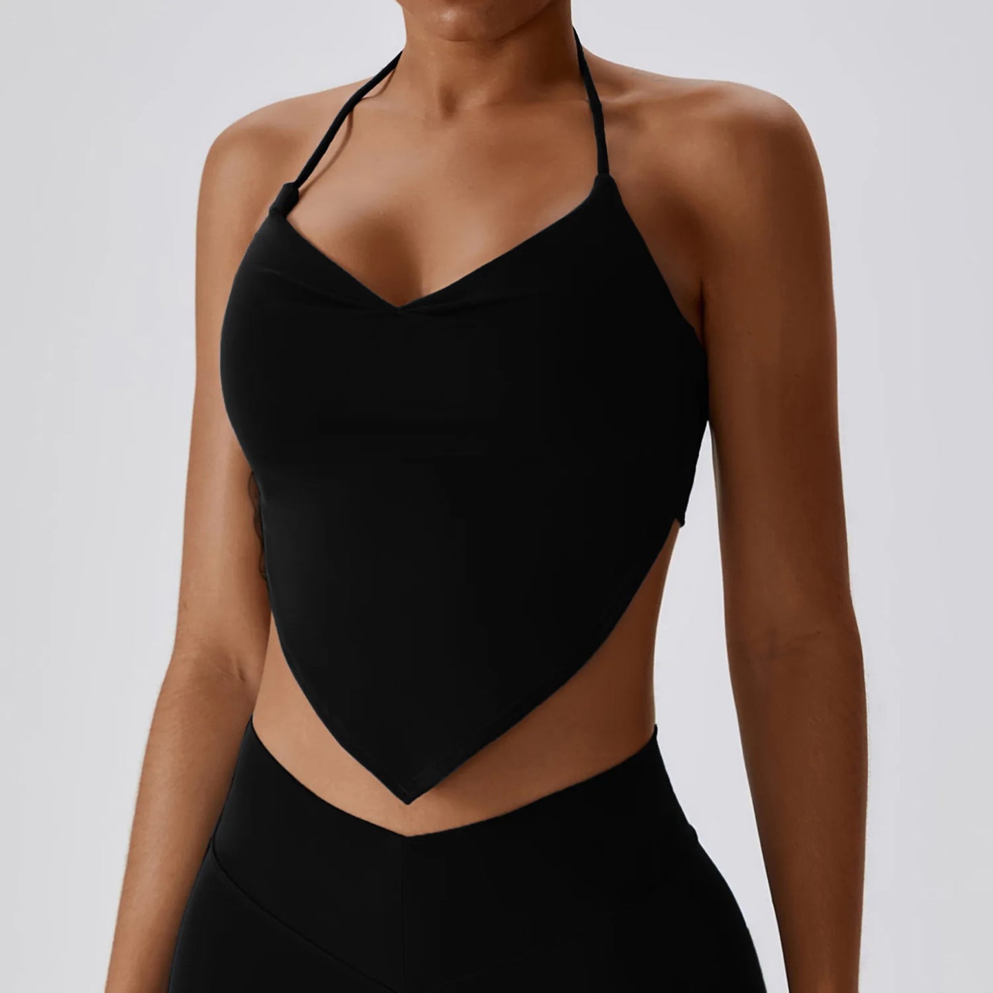 Halter Neck Crop Top