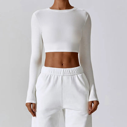 Everyday Long Sleeve Crop Top