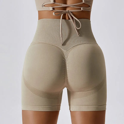 Scrunch High Waist Shorts