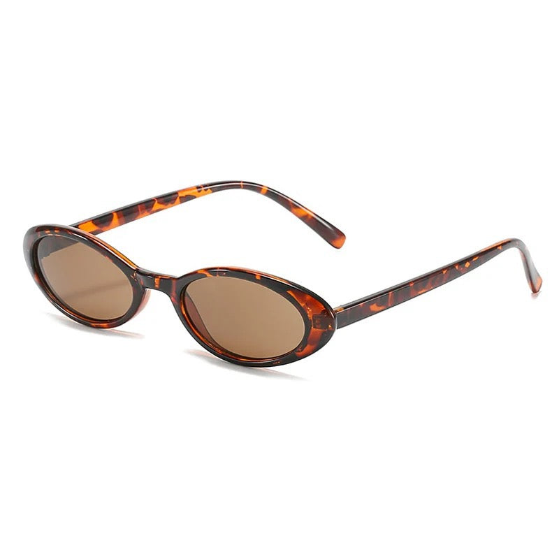 Retro Small Oval Sunglasses