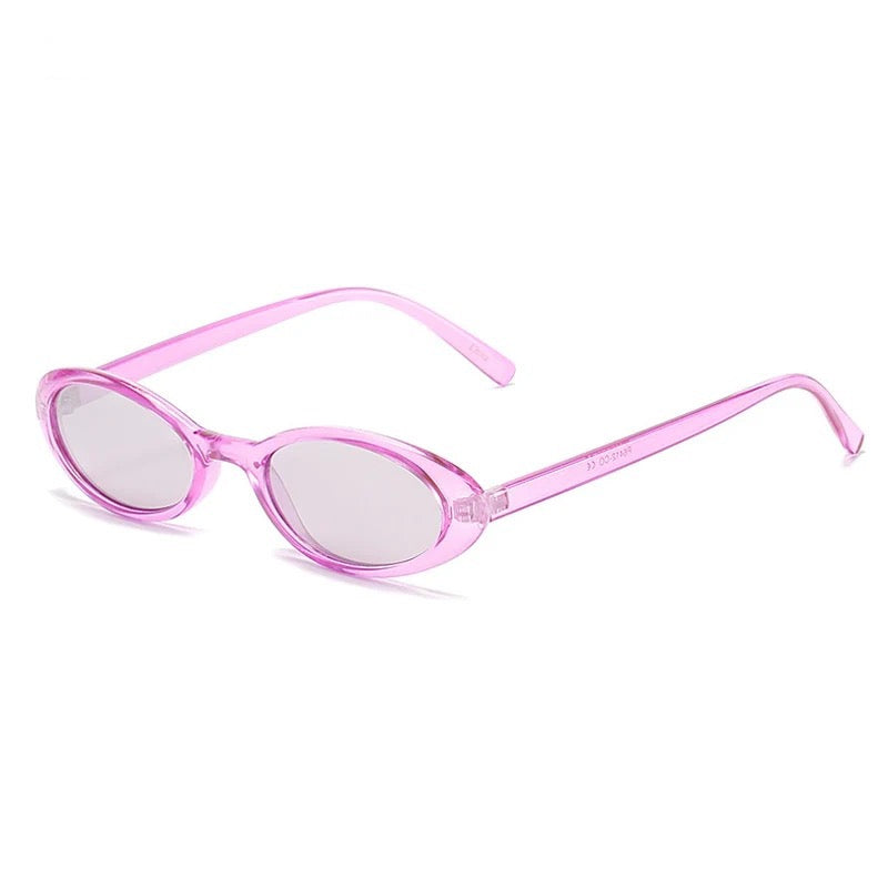 Retro Small Oval Sunglasses