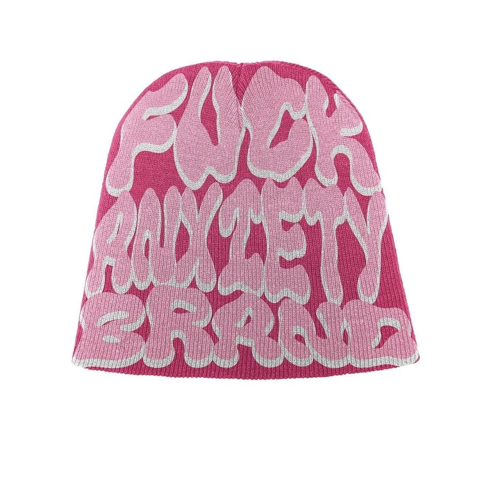 F*ck Anxiety Beanie – Your Local Girl