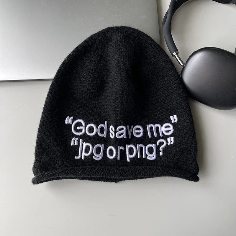 Embroidered Beanie