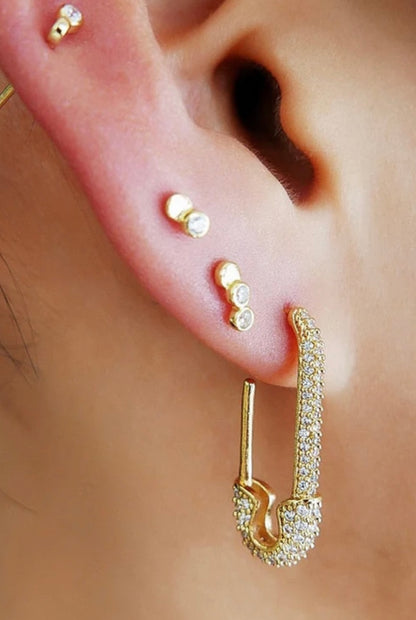 Safety Pin Earrings