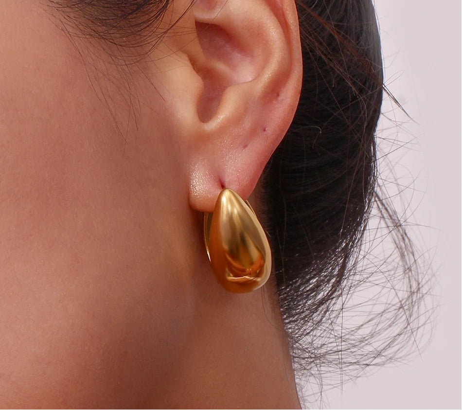 Chunky U Shape Earrings